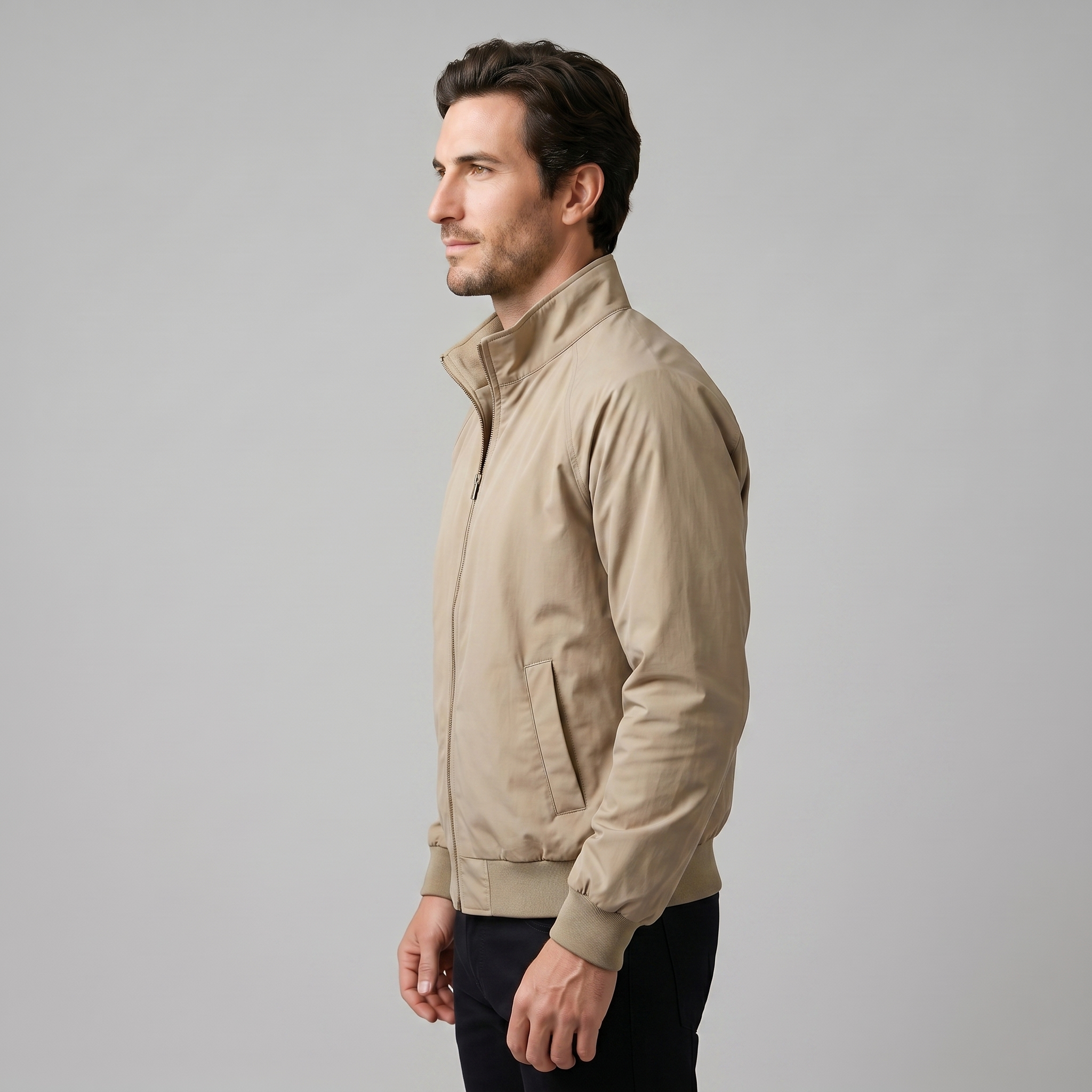 Leichte Harrington Jacke Herren
