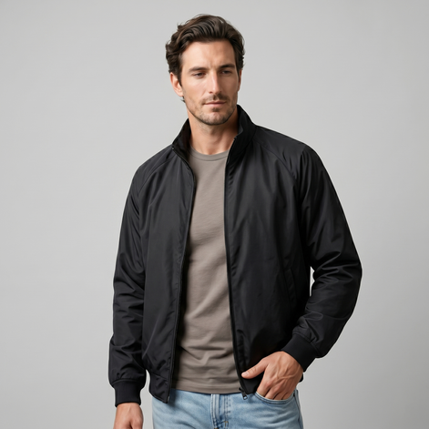 Leichte Harrington Jacke Herren