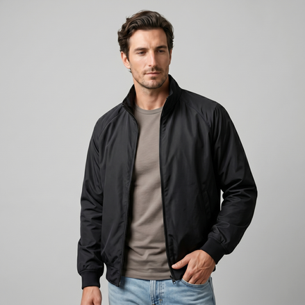 Leichte Harrington Jacke Herren
