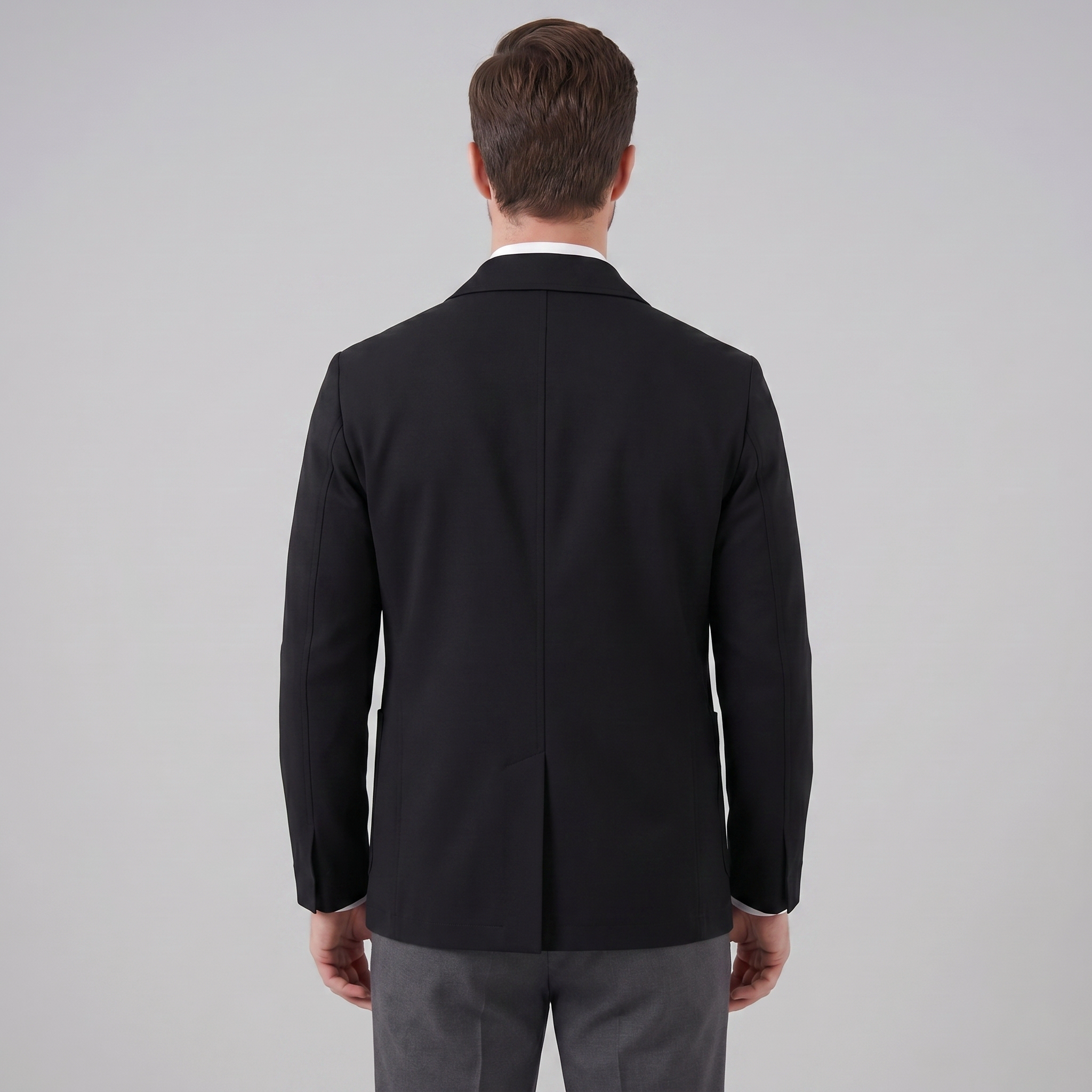 Herren Leichte Leinenmischungsjacke