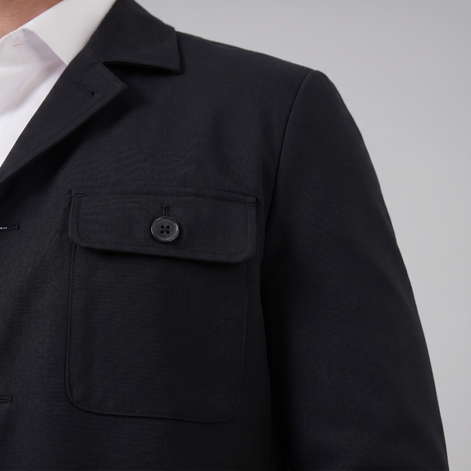 Herren Leichte Leinenmischungsjacke