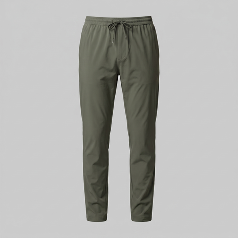 Herren Leichte Nylonhose Mit Kordelzug