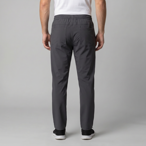 Herren Leichte Nylonhose Mit Kordelzug