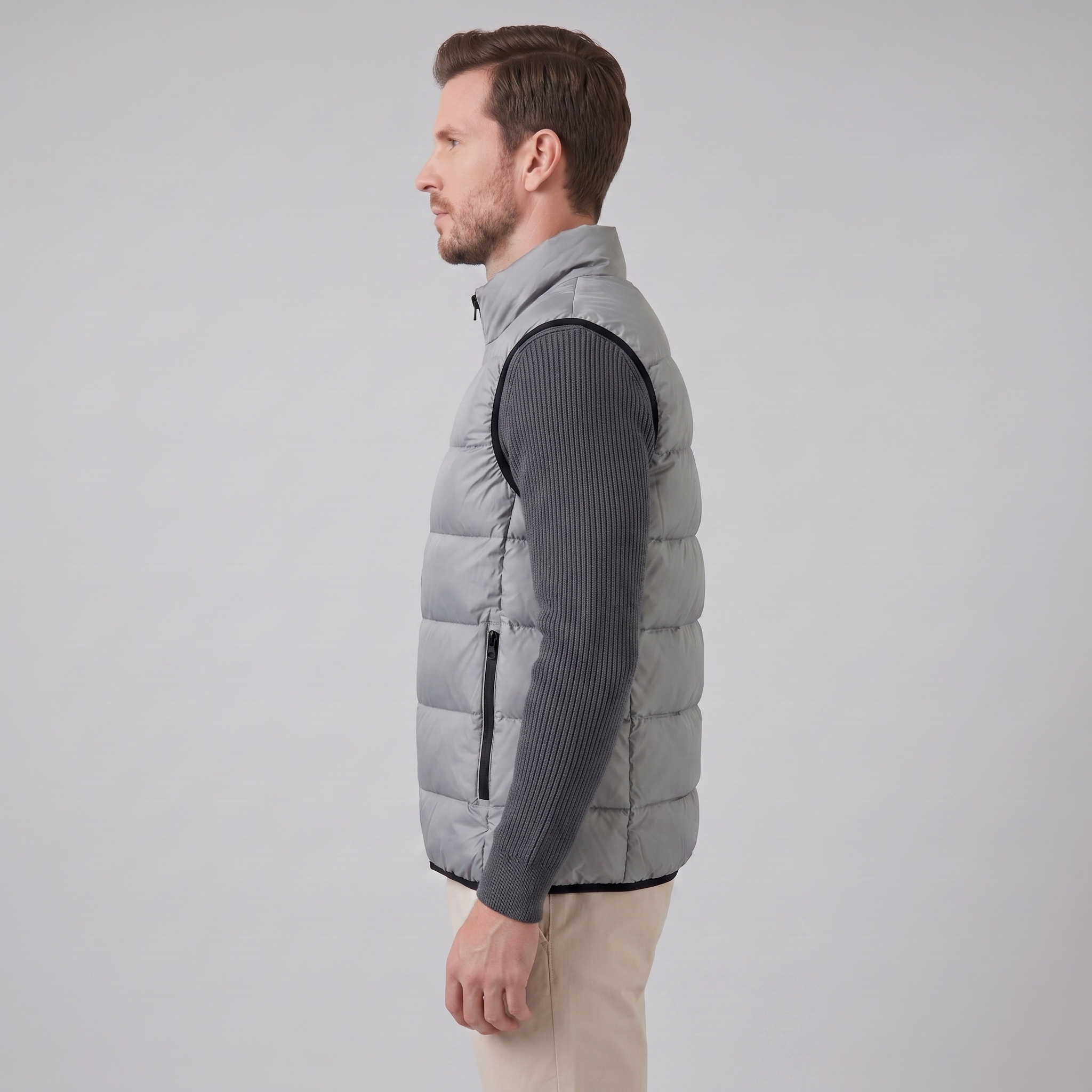 Herren Leichte Pufferweste