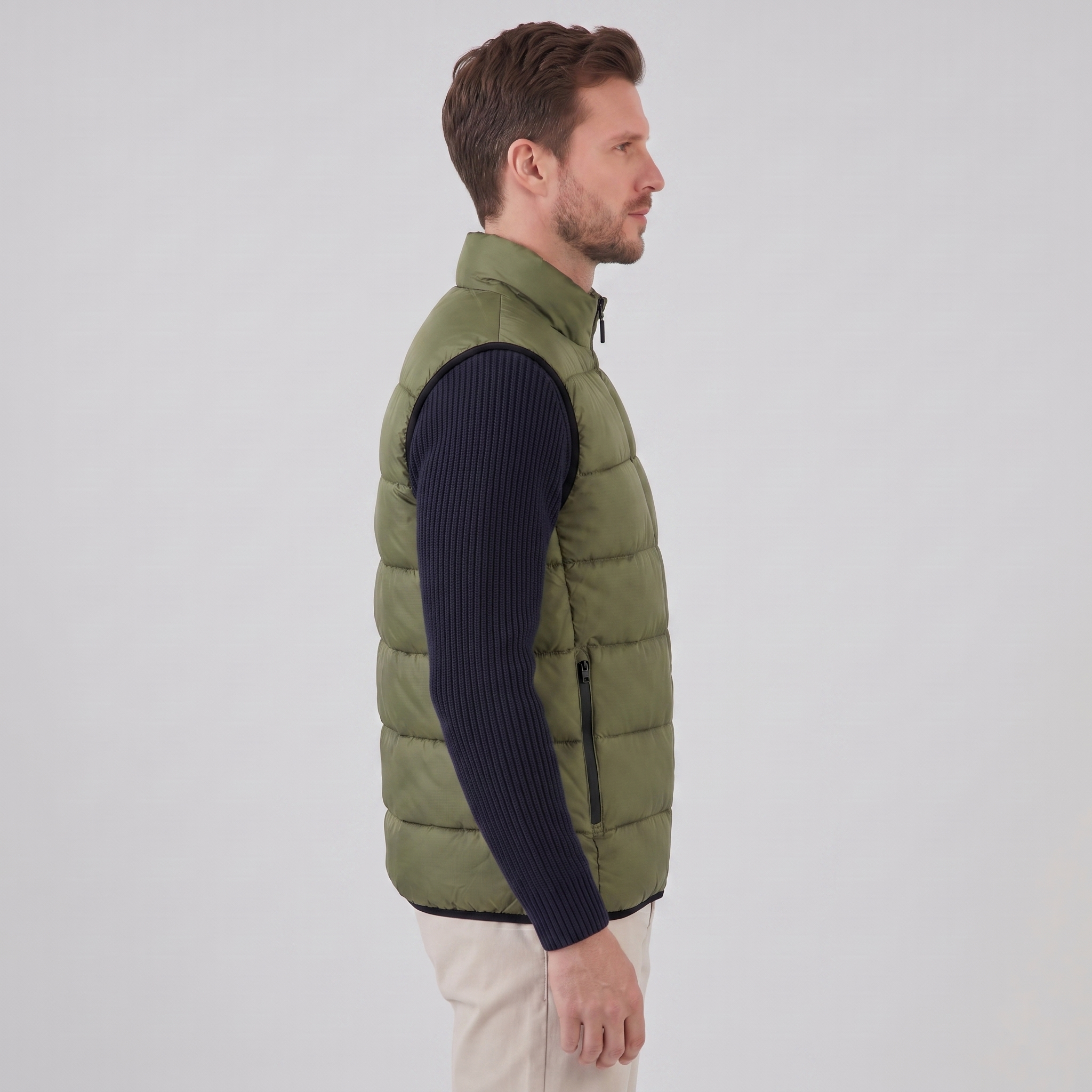 Herren Leichte Pufferweste