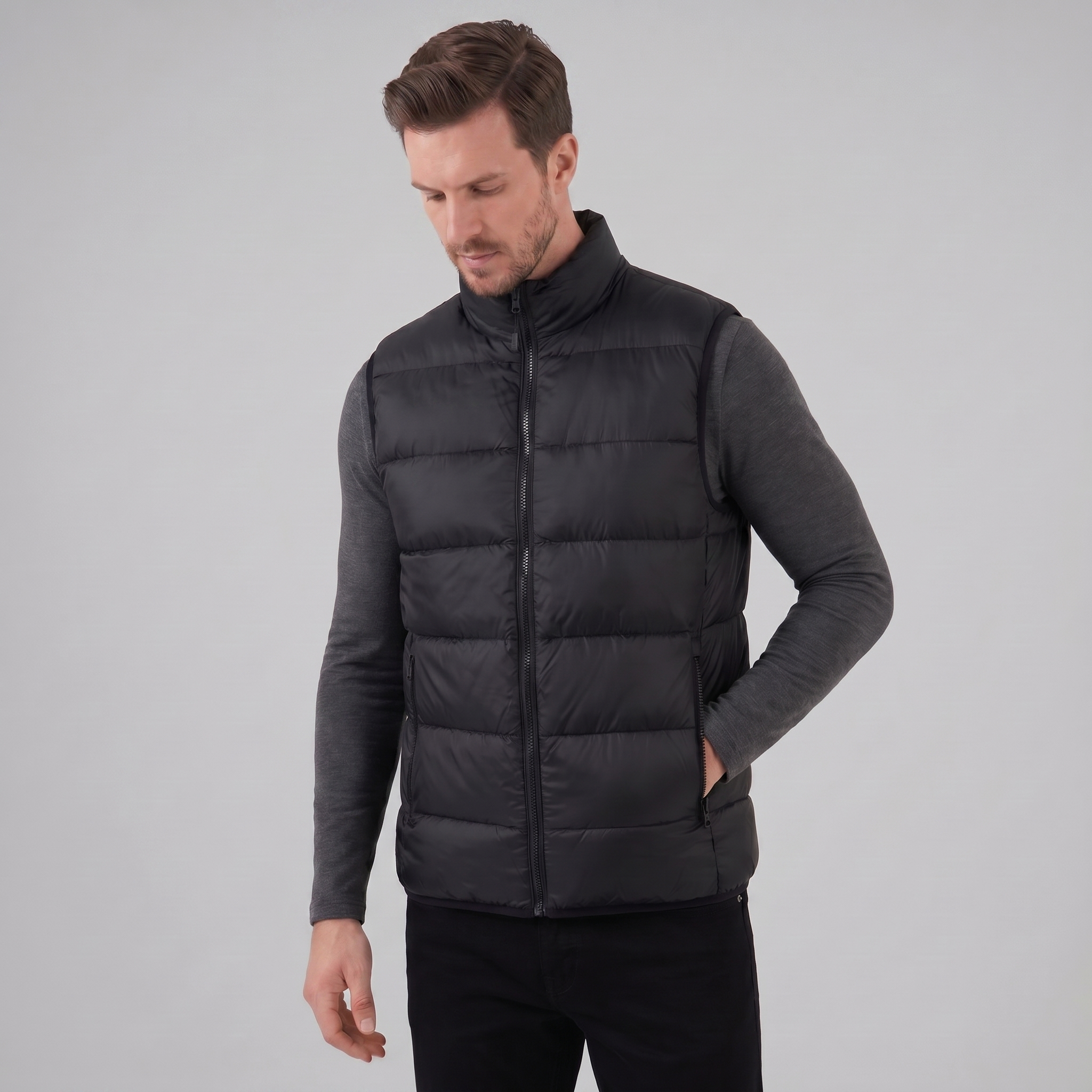 Herren Leichte Pufferweste