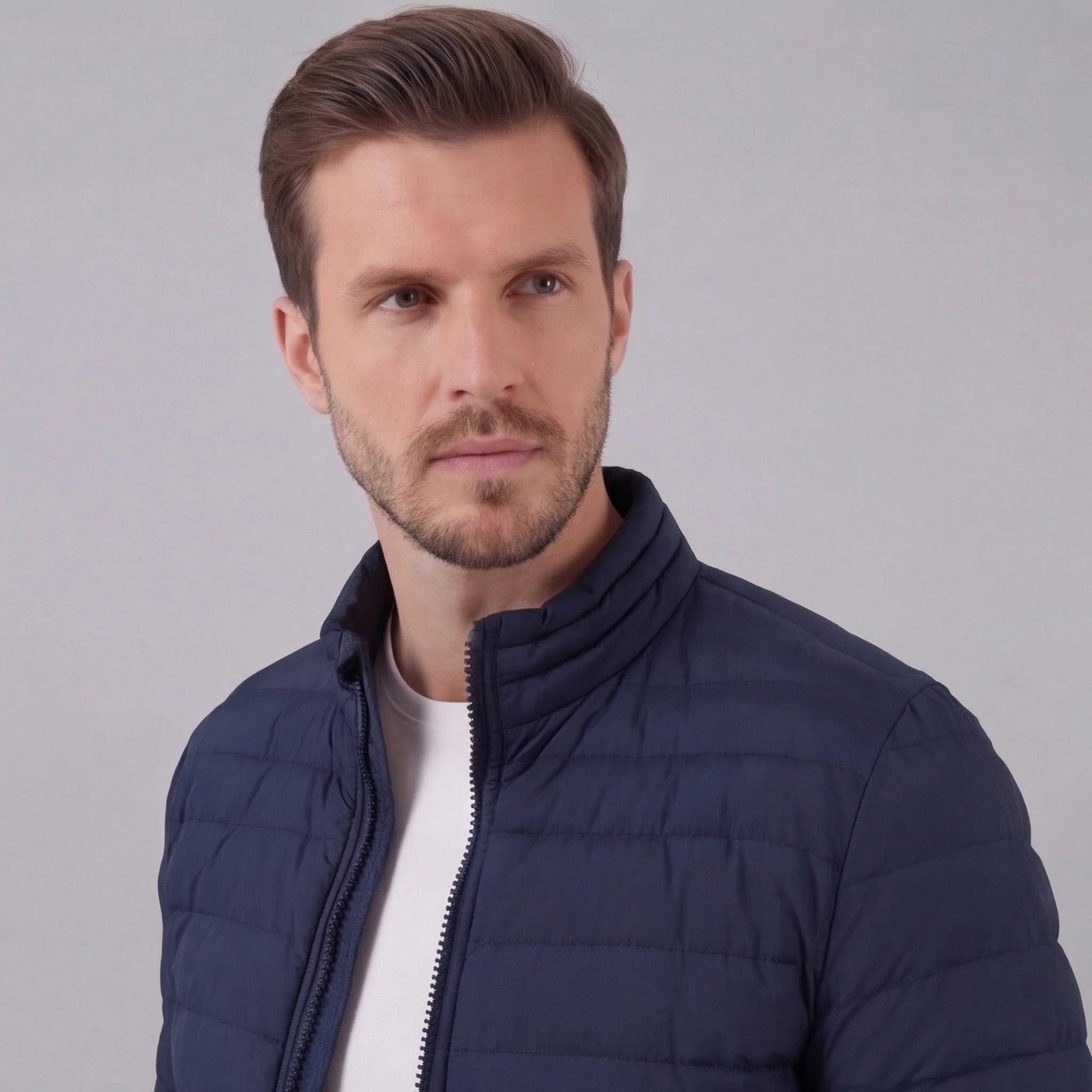 Herren Leichte Pufferjacke für den Frühling