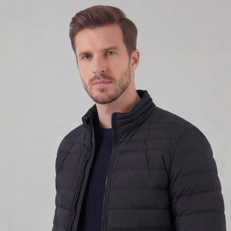Herren Leichte Pufferjacke für den Frühling