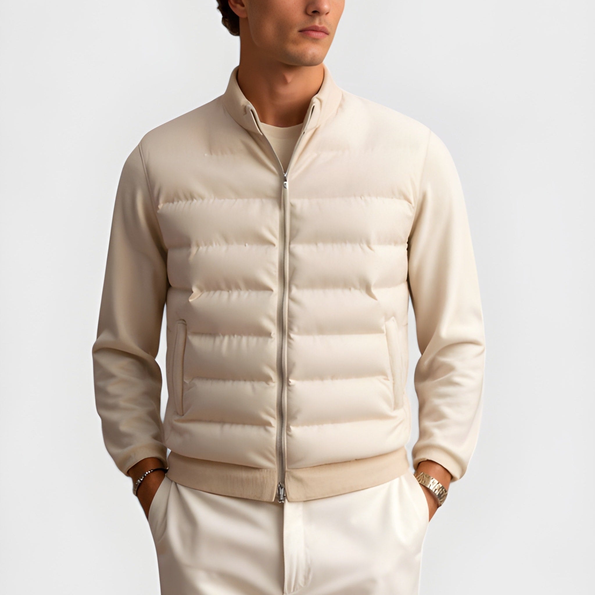 Herren Leichtes Ärmelloses Gilet