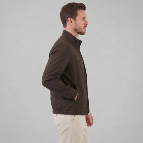 Herren Leichte Frühlingsjacke Mittellang Übergangsjacke