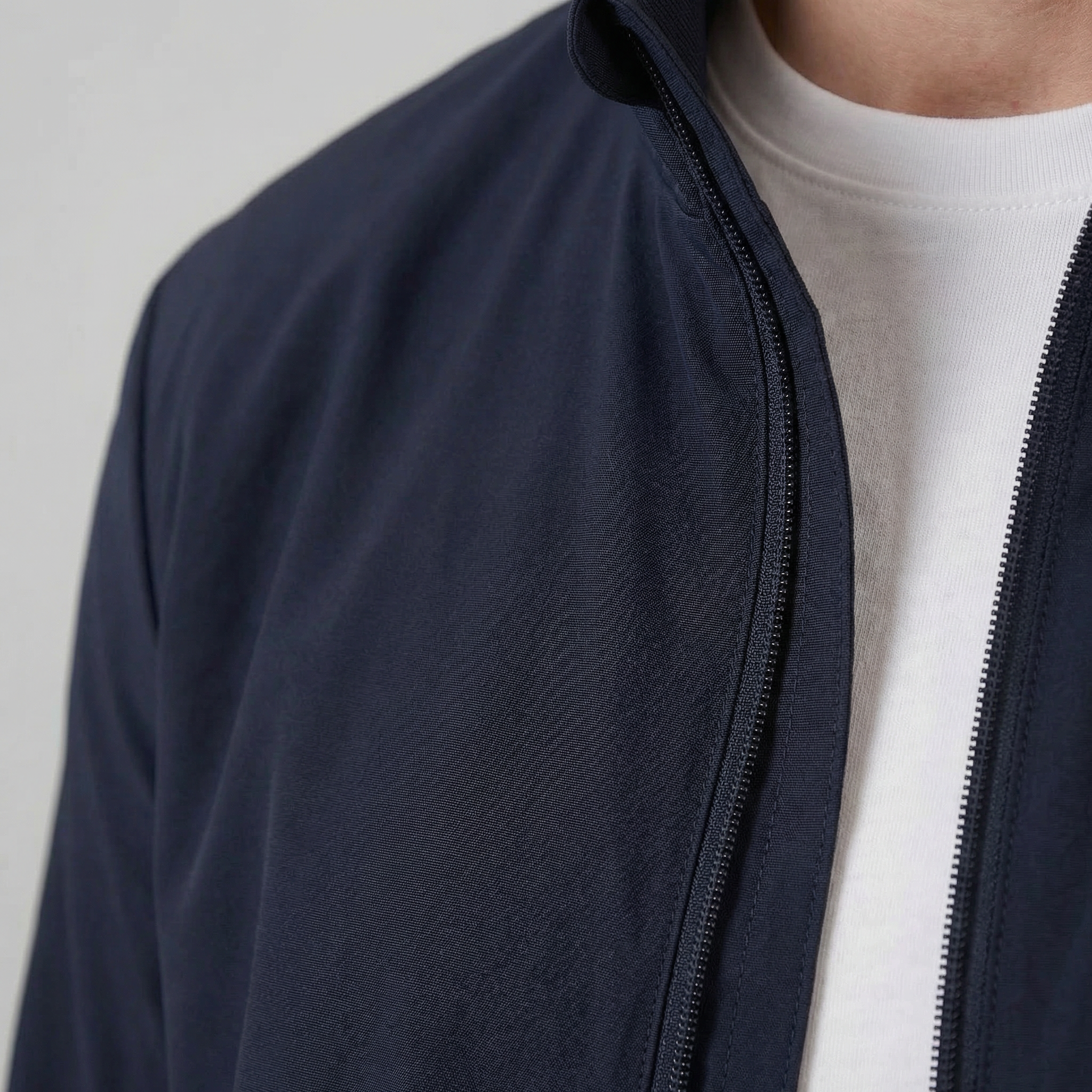 Herren Leichte Frühlingsjacke Mittellang Übergangsjacke