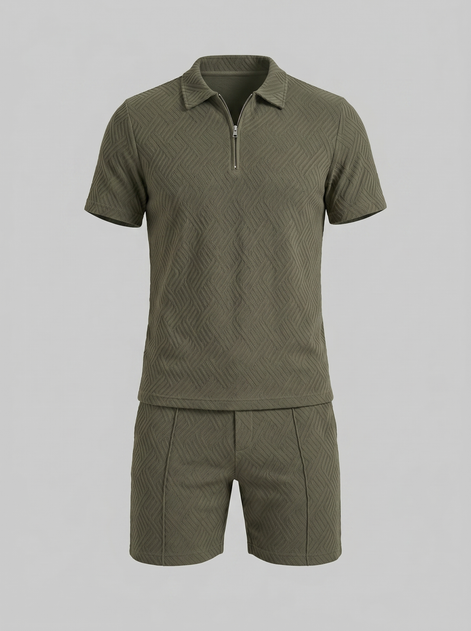Leichtes Sommer Ensemble Set für Herren