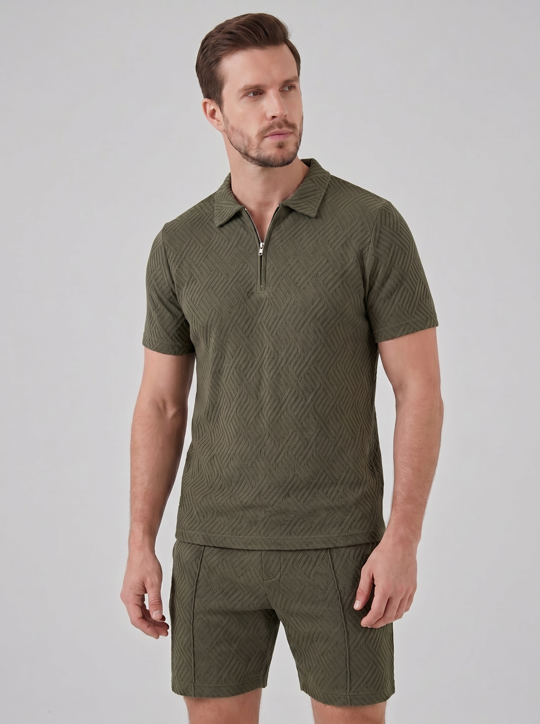 Leichtes Sommer Ensemble Set für Herren