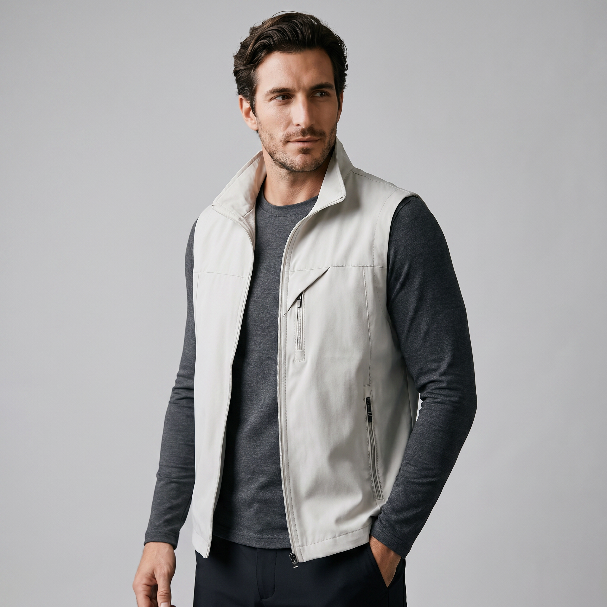 Herren Leichte Utility-Weste