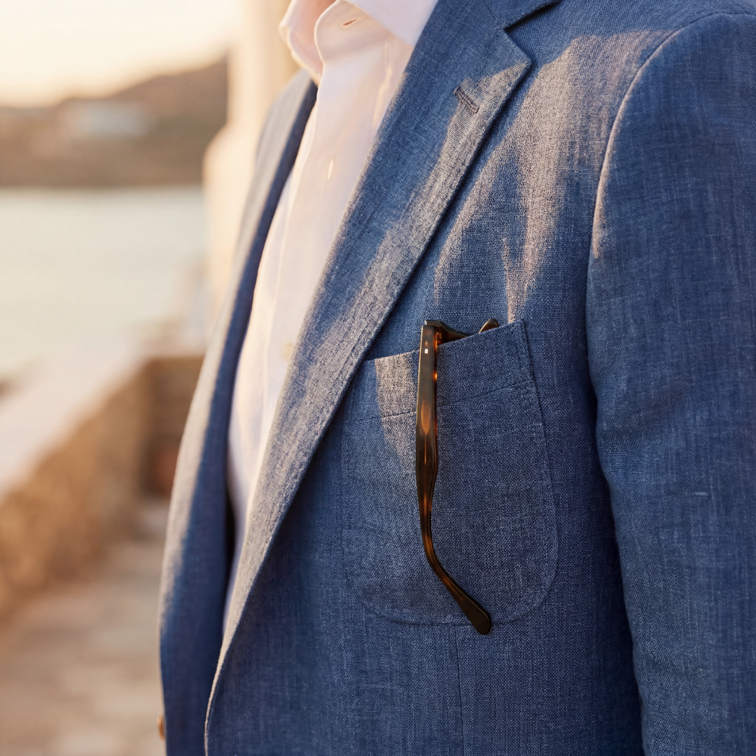 Herren Leinenblazer