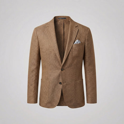 Herren Lässiger Leinenblazer