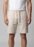 Herren Leinen Freizeitshorts