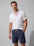 Herren Leinenhemd und Shorts Set