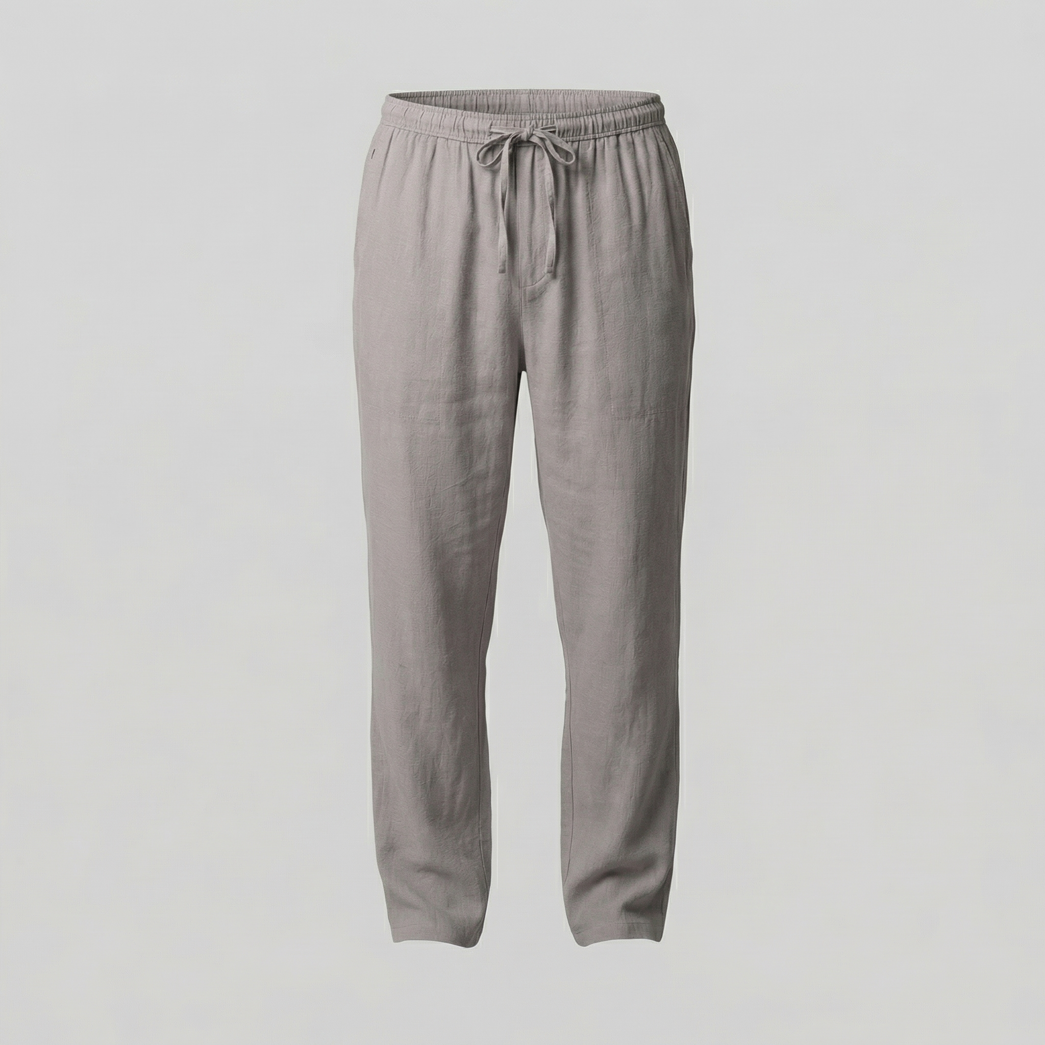 Herren Leinen Slim Fit Hose