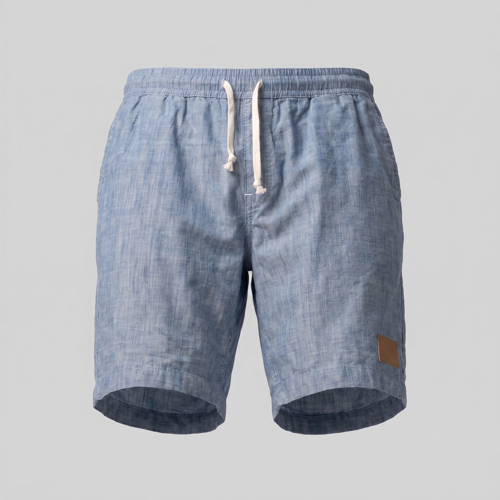 Herren Leinen Sommer Strandshorts