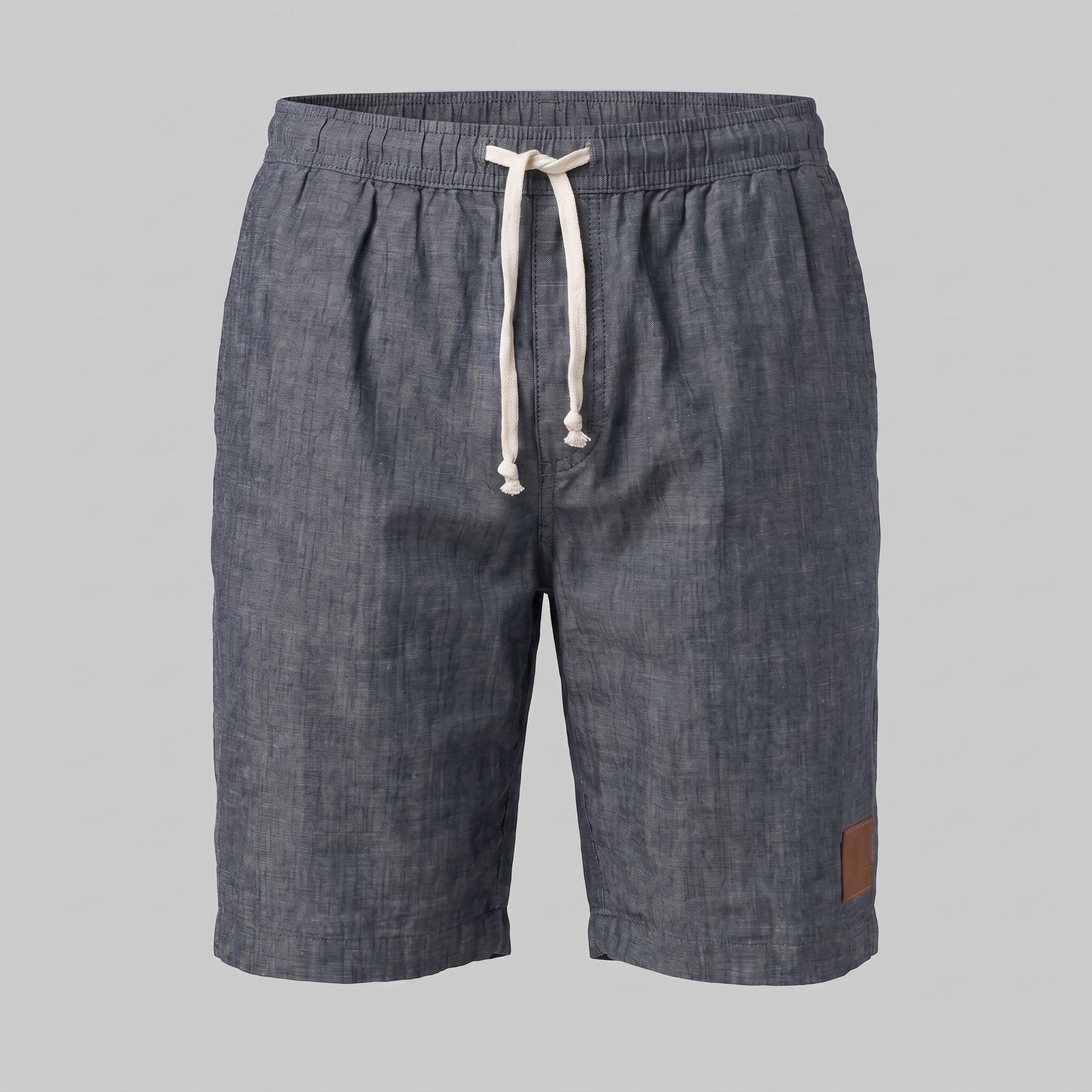 Herren Leinen Sommer Strandshorts