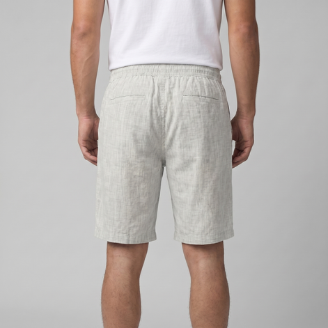 Herren Leinen Sommer Strandshorts