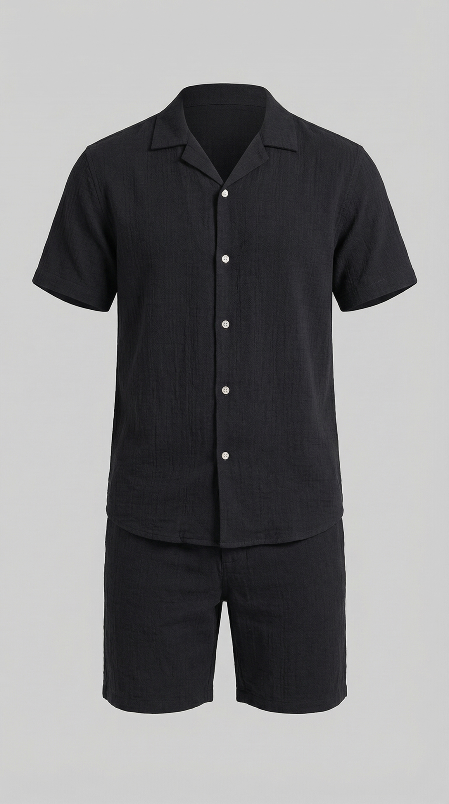 Herren Leinen Sommer Set