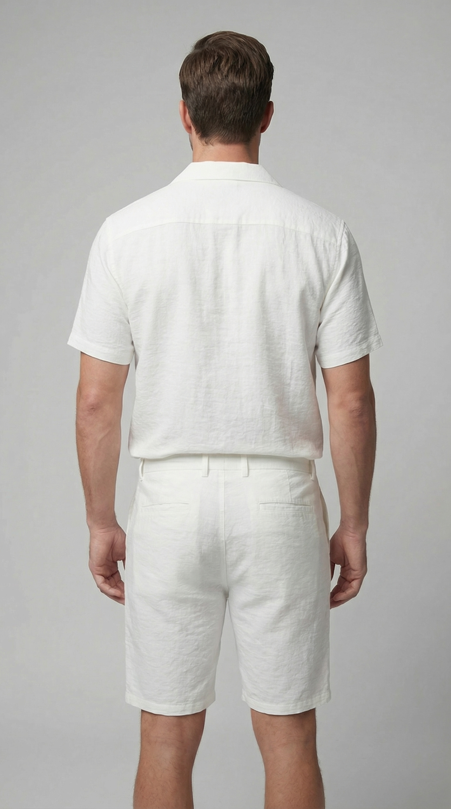 Herren Leinen Sommer Set
