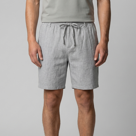 Herren Leinen Sommer Shorts