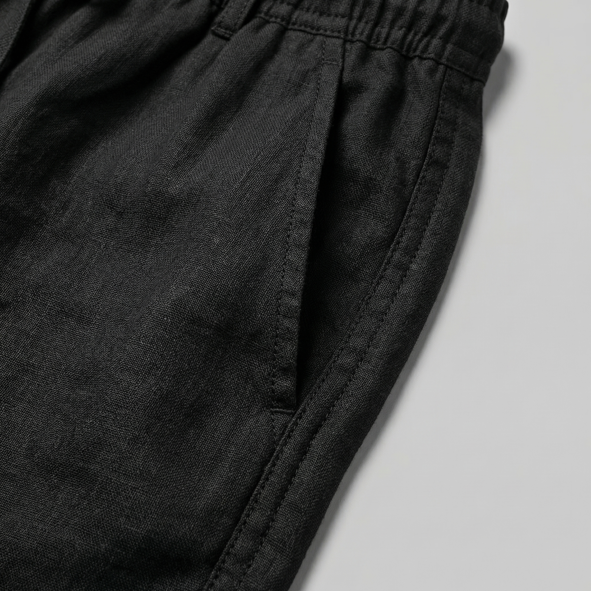 Herren Leinen Sommer Shorts