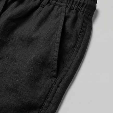 Herren Leinen Sommer Shorts
