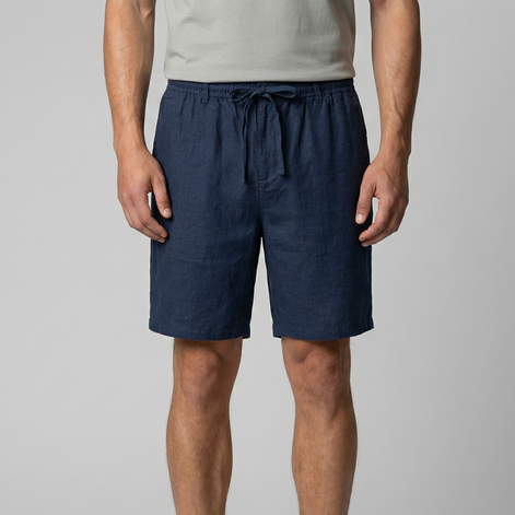 Herren Leinen Sommer Shorts