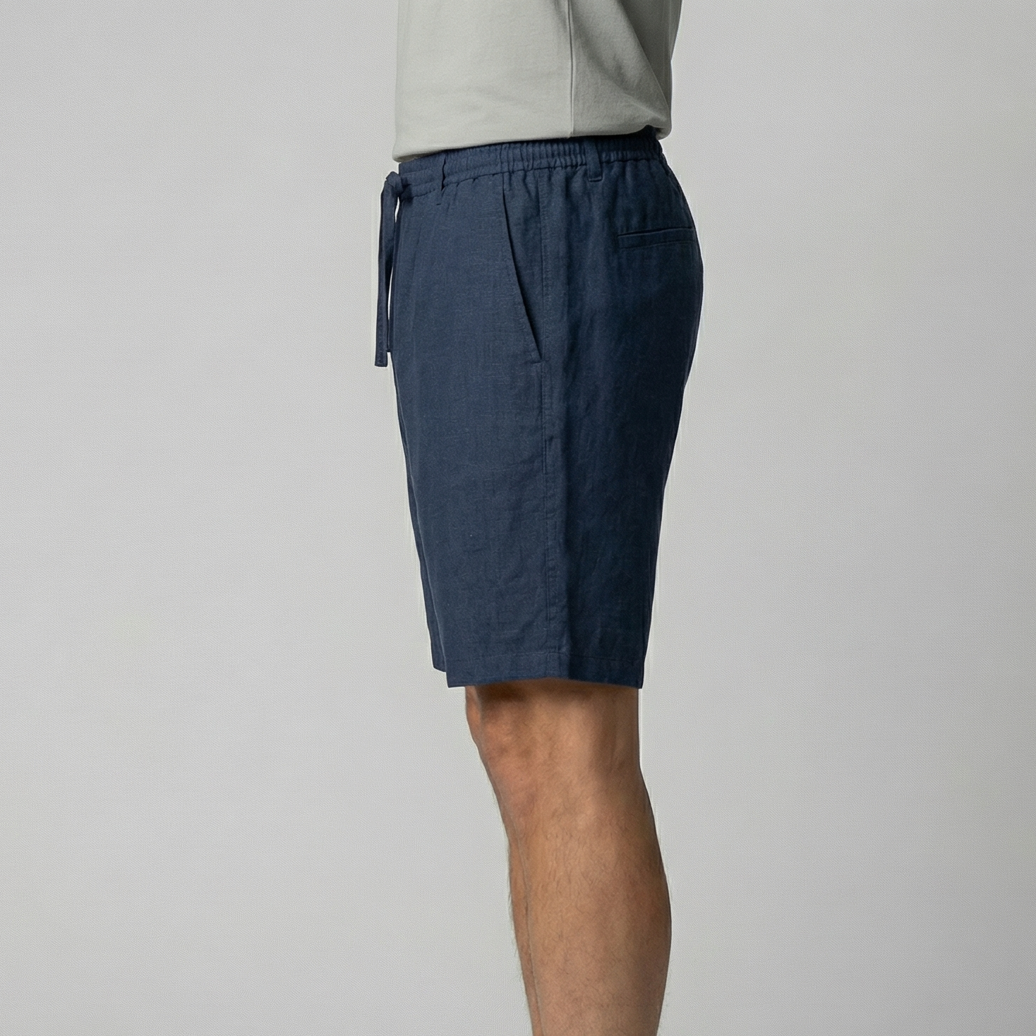 Herren Leinen Sommer Shorts