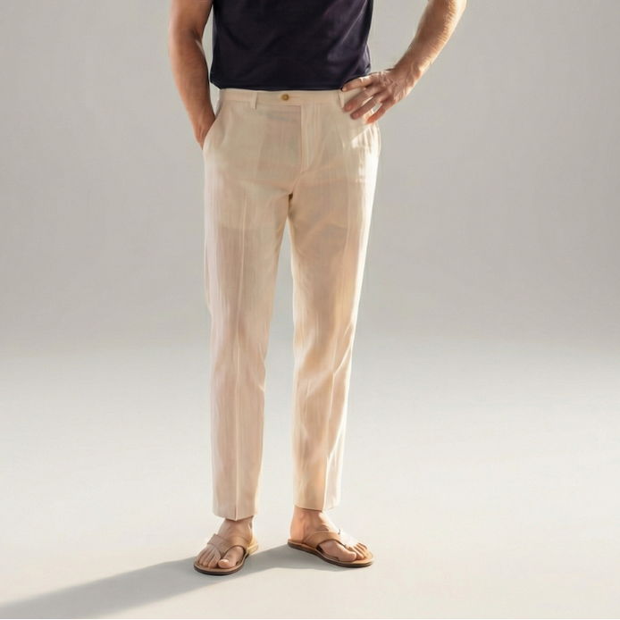 Herren Leinen Sommerhosen