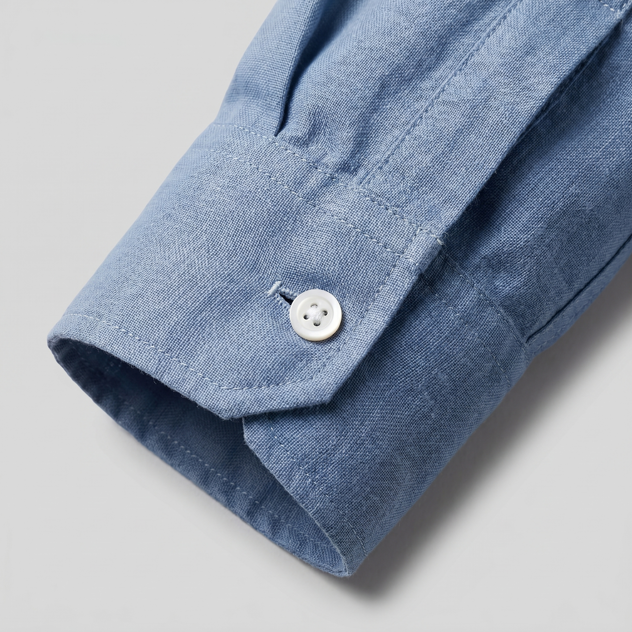 Herren Oversize Langarmhemd