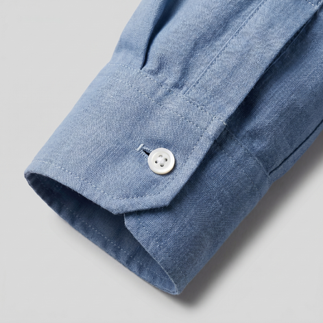 Herren Oversize Langarmhemd