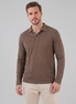 Herren Langarm Poloshirt