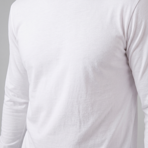 Herren Langarm Rundhals Pullover