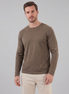 Herren Langarm Rundhals Pullover