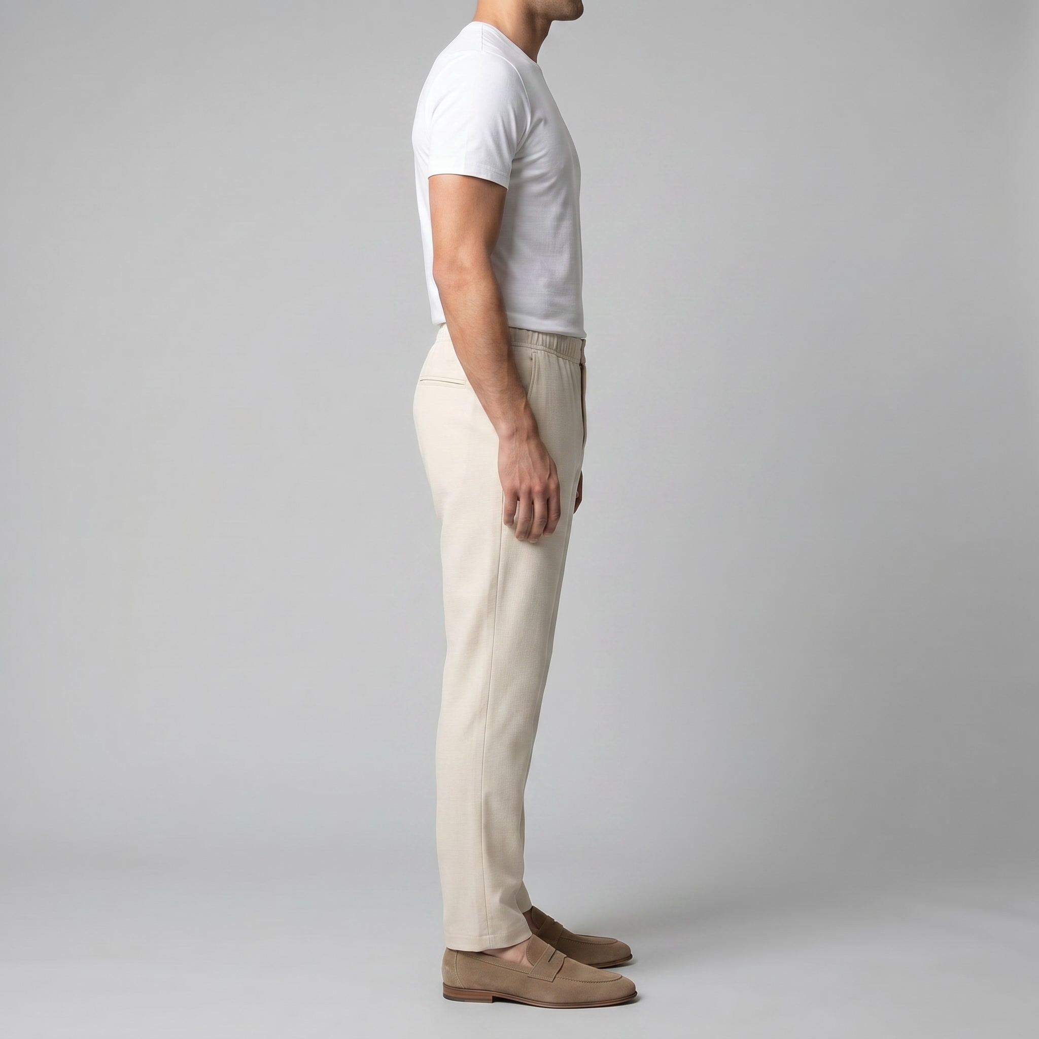 Herren Locker Geschnittene Sommerhose