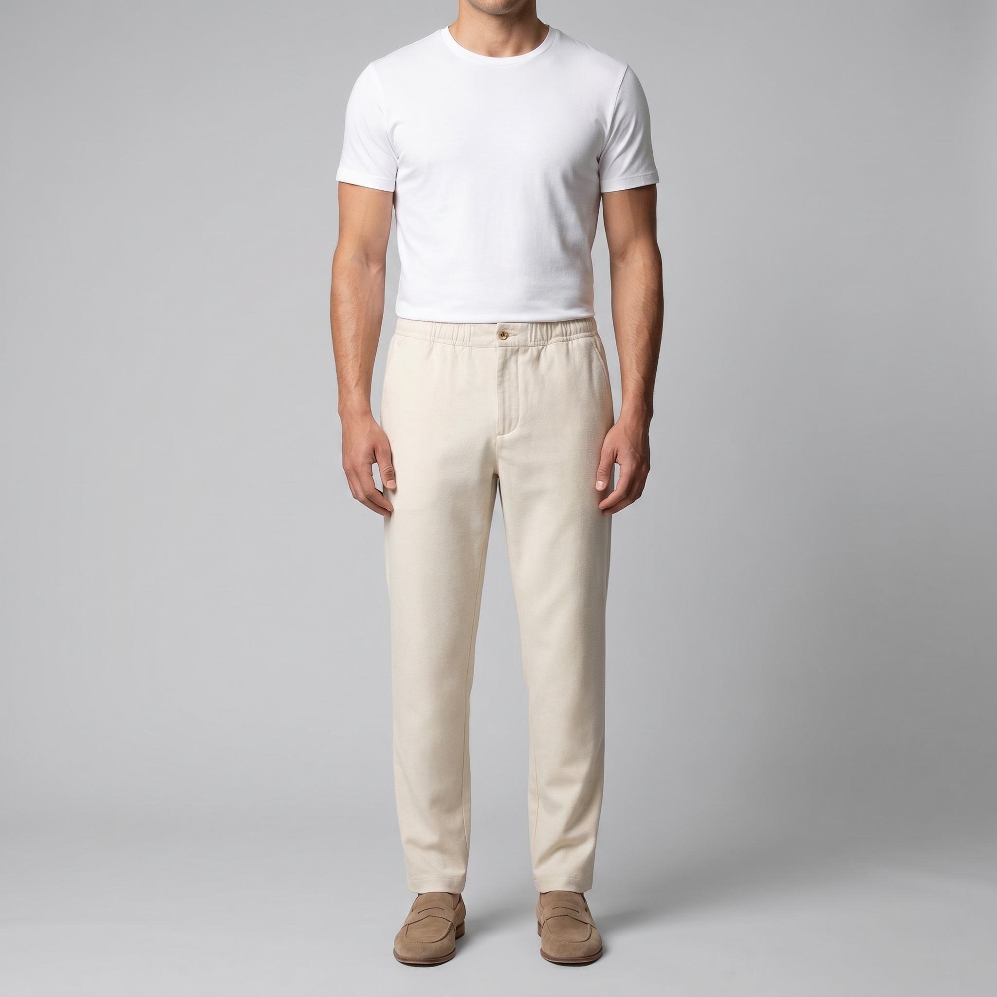 Herren Locker Geschnittene Sommerhose