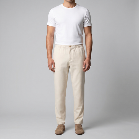 Herren Locker Geschnittene Sommerhose