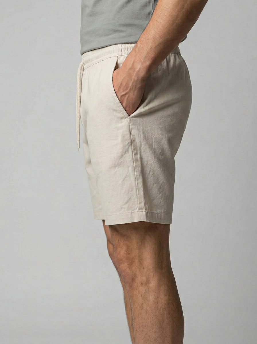 Herren Lounge Shorts mit Kordelzug