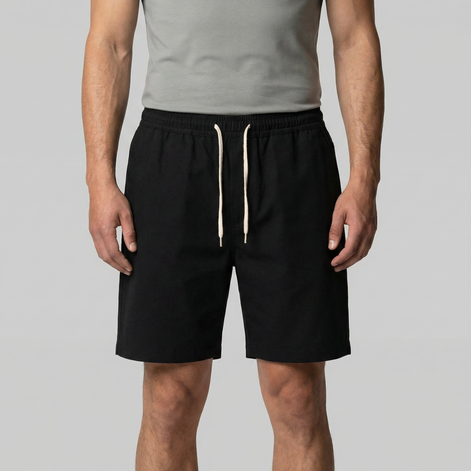 Herren Lounge Shorts mit Kordelzug