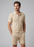 Herren Strick Loungewear Zwei Teile Set