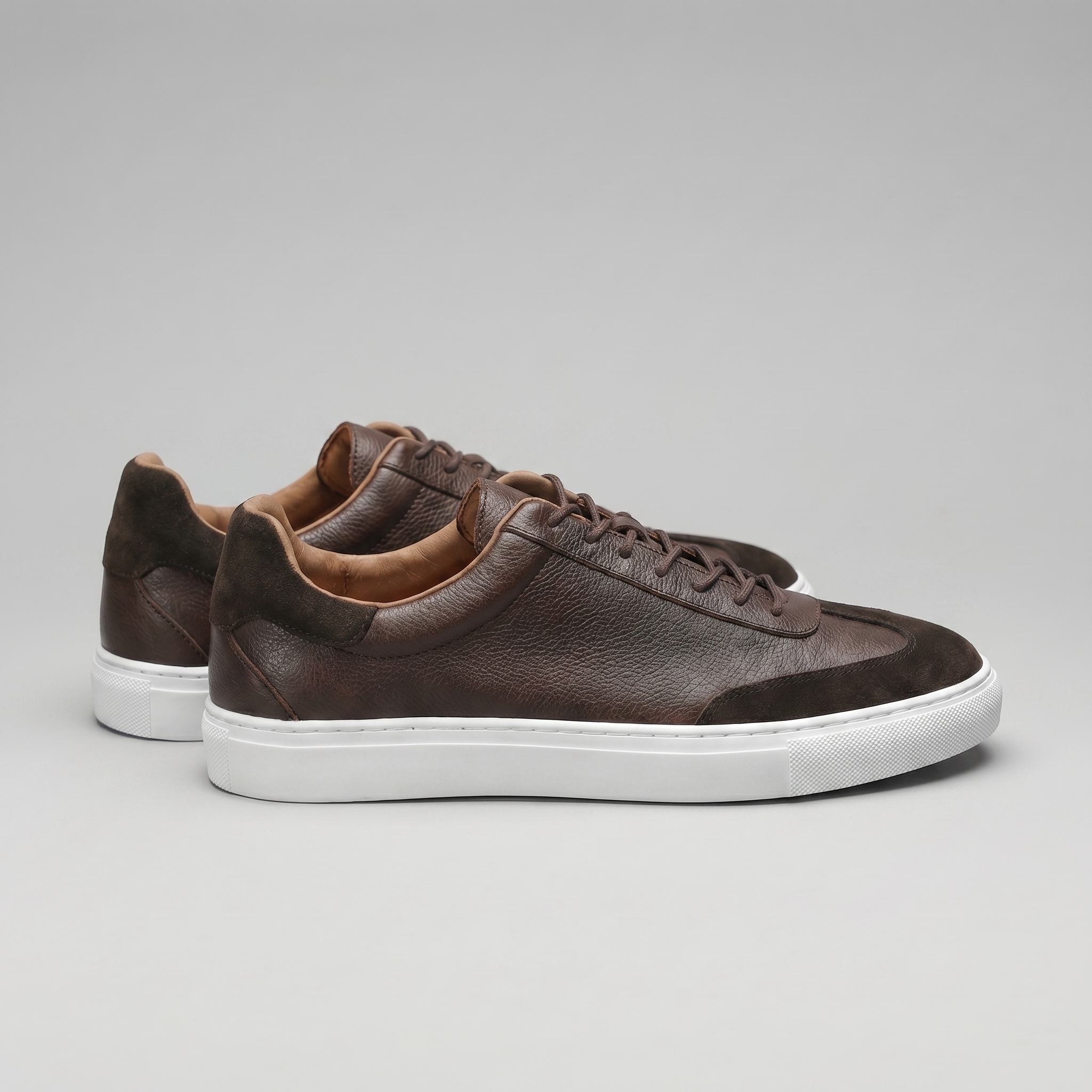 Herren Low Top Sneaker Aus Leder