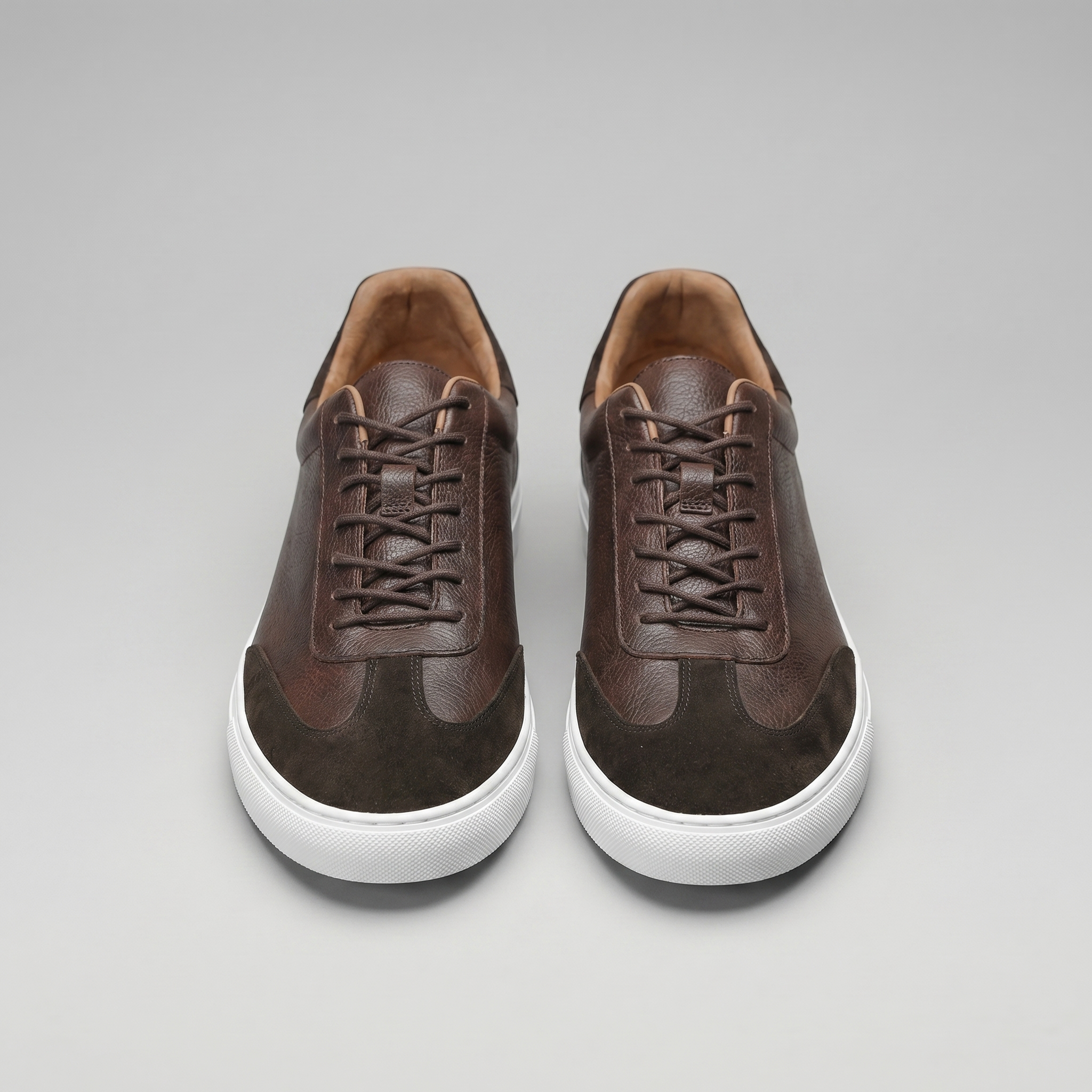 Herren Low Top Sneaker Aus Leder