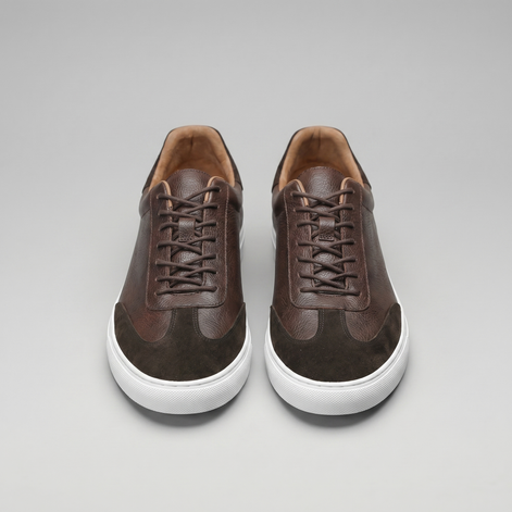 Herren Low Top Sneaker Aus Leder