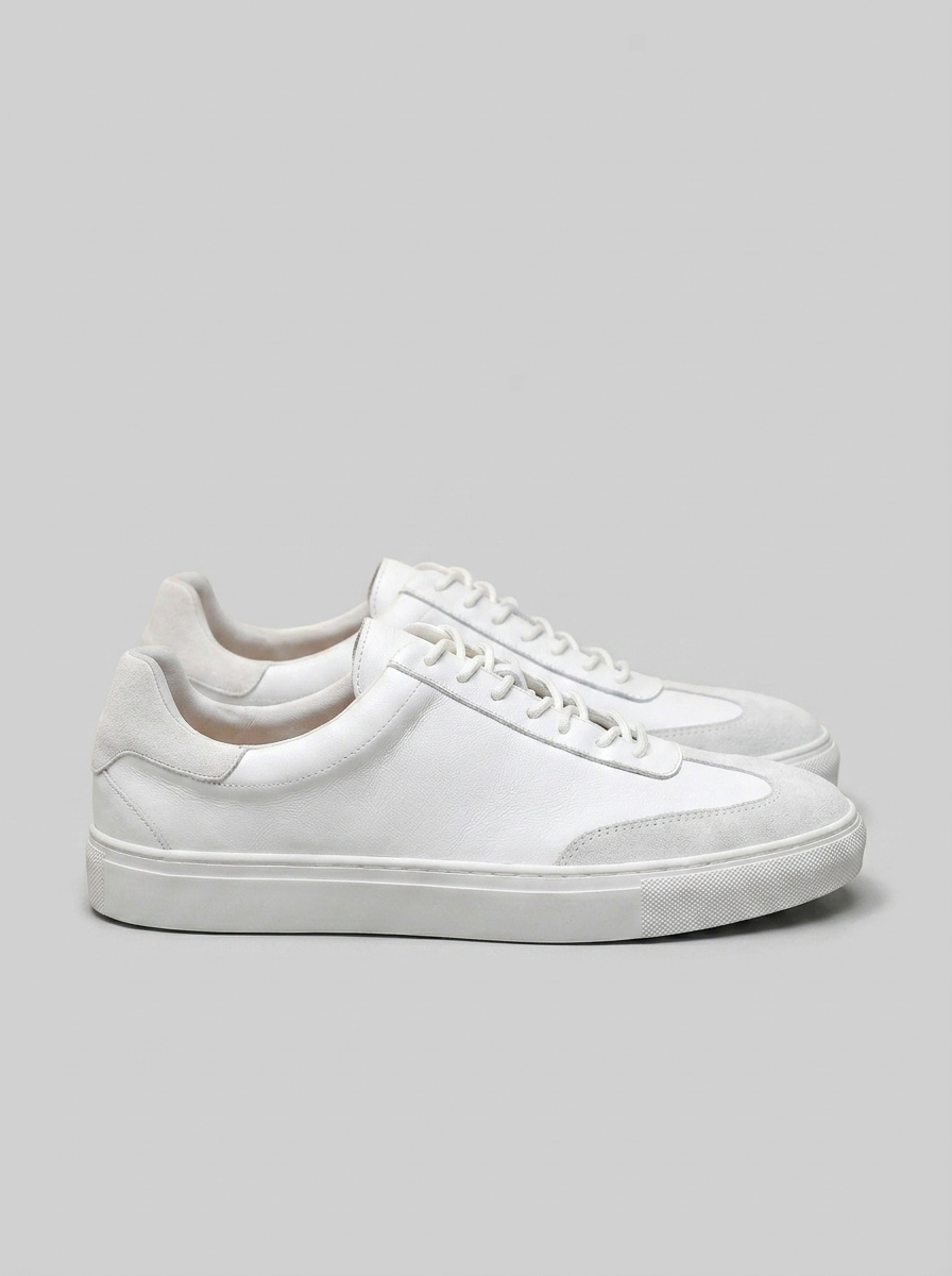 Herren Low Top Sneaker Aus Leder
