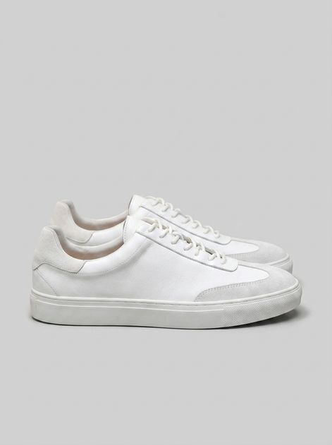 Herren Low Top Sneaker Aus Leder